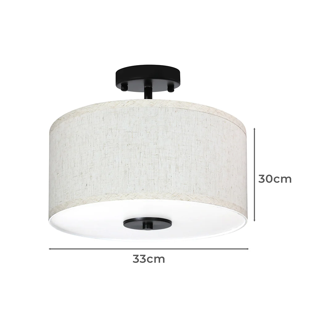 LED Ceiling Light 33cm Modern - Nurns