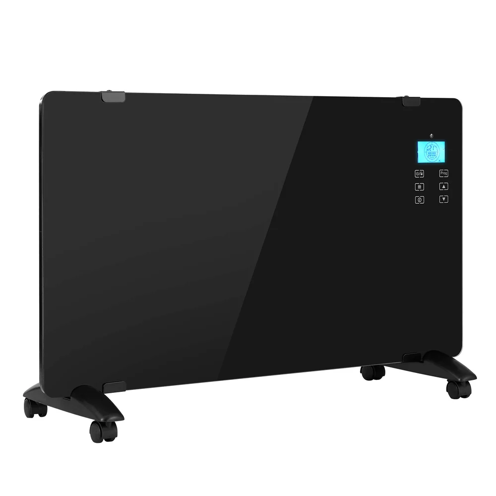 Electric Convection Heater Black 2000W - Nurns