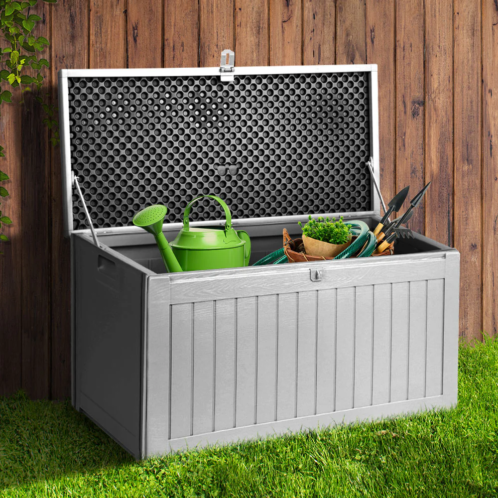 Outdoor Storage Box Bench Seat 190L - Nurns