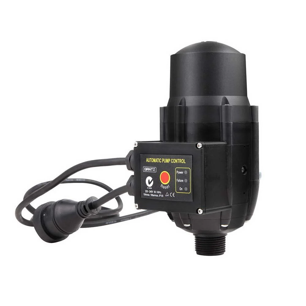 Adjustable Automatic Electronic Water Pump Controller - Black - Nurns