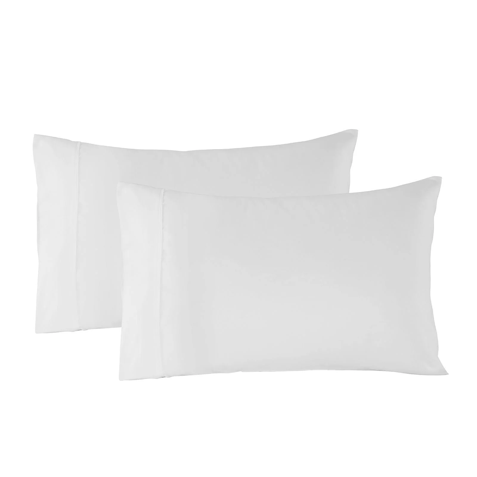 KING Blended Bamboo Quilt Cover Set - White - Nurns