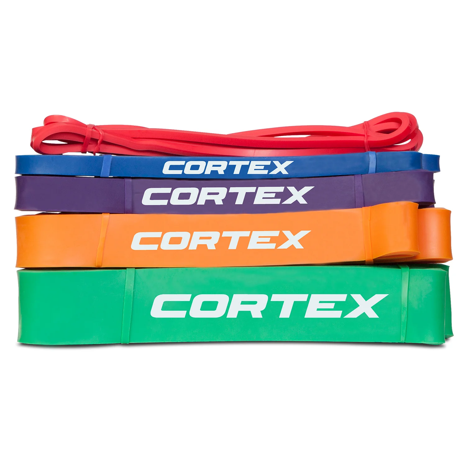 CORTEX Resistance Band Set of 5 5mm-45mm - Nurns