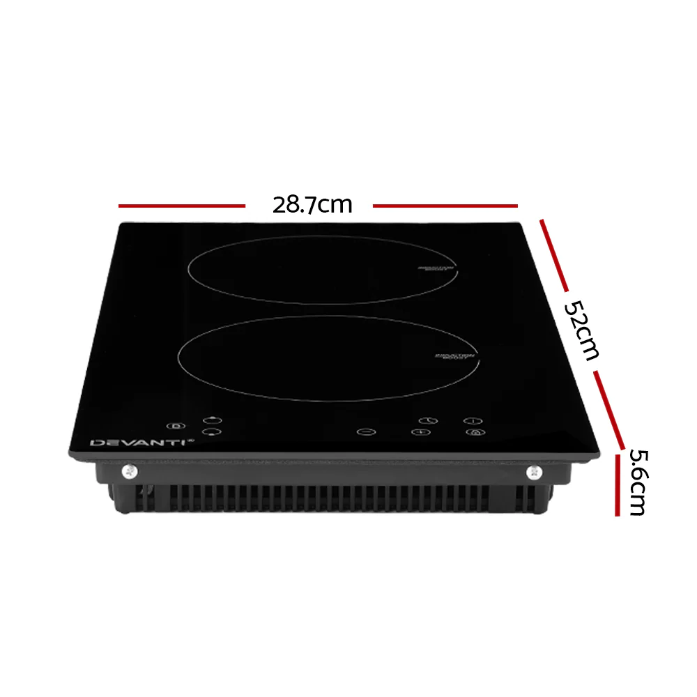 Devanti Induction Cooktop 30cm Electric Cooker - Nurns