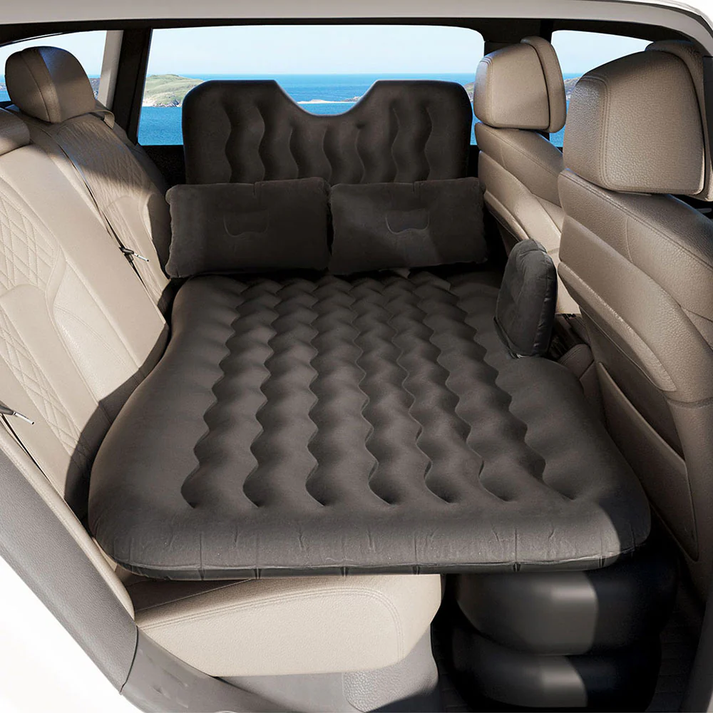 Car Mattress 176x80 Inflatable SUV Back Seat Camping Bed - Charcoal - Nurns
