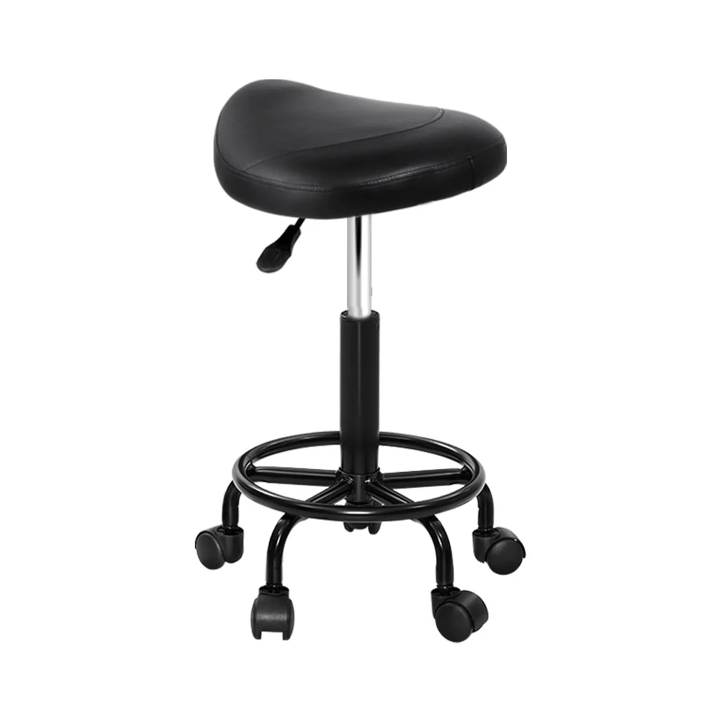 Salon Stool Saddle Swivel Chair - Nurns