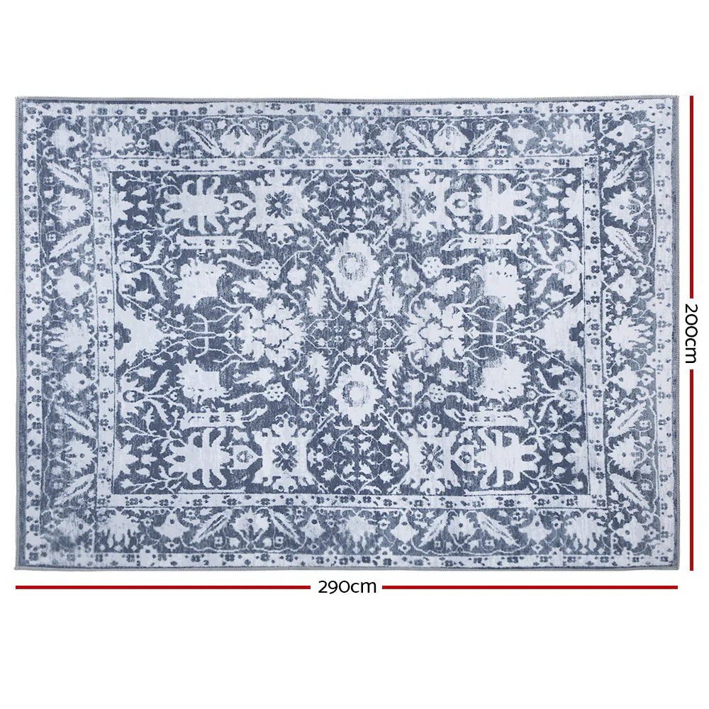 Darienne 200x290 Floor Rugs Bedroom Living Room Rug Large Mat Carpet Short Pile - Nurns