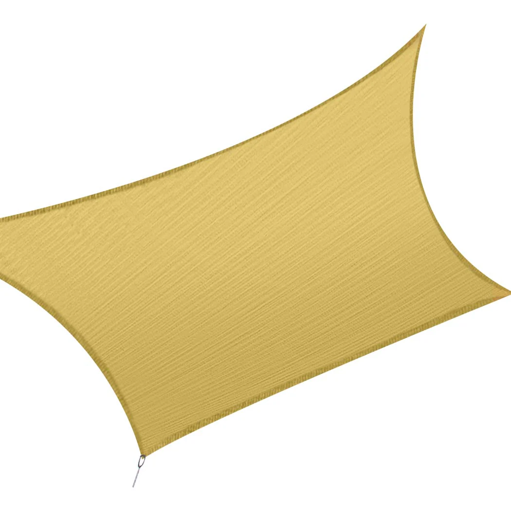 Mountview Sun Shade Sail Cloth Canopy Sand 180 - Nurns