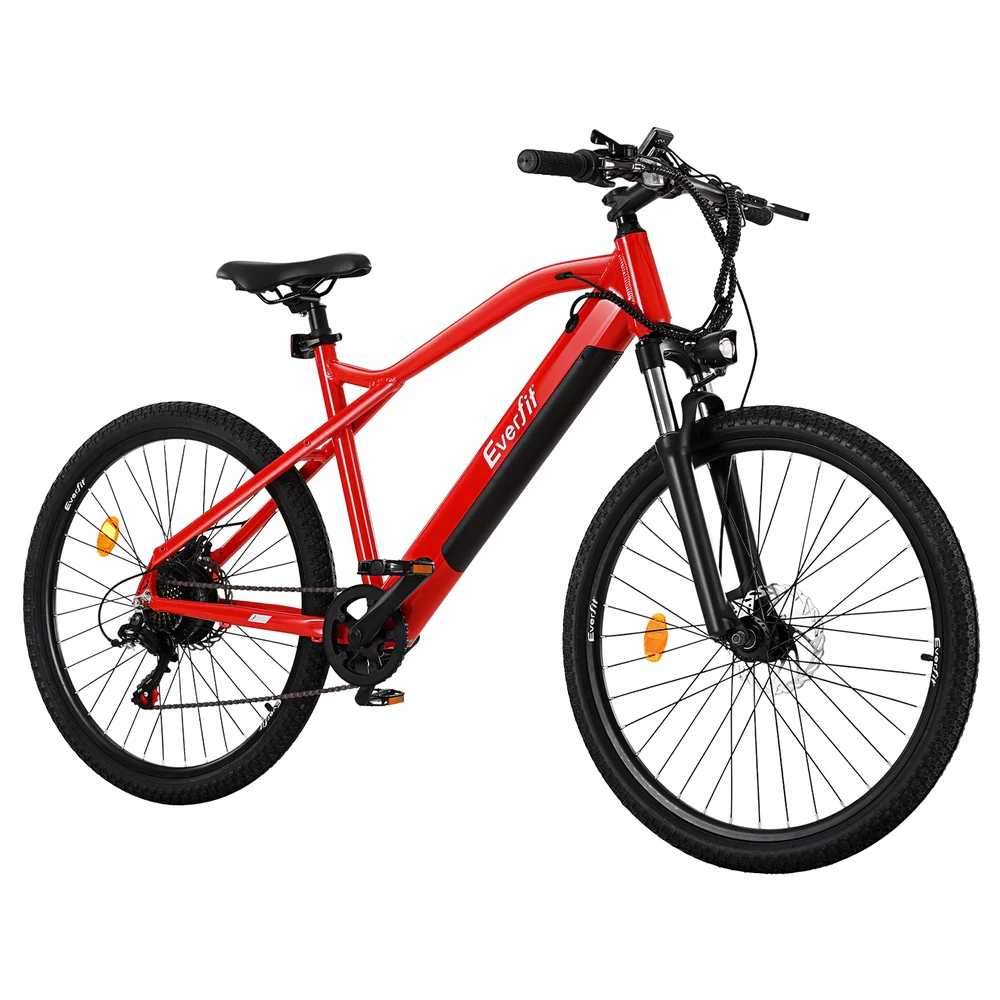 Everfit 26 Inch Electric Bike Mountain Bicycle eBike Built-in Battery 250W - Nurns