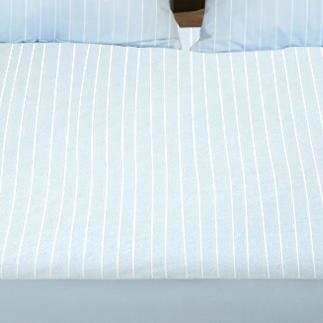 Double DreamZ Mattress Protector Pillowcases Blue - Nurns