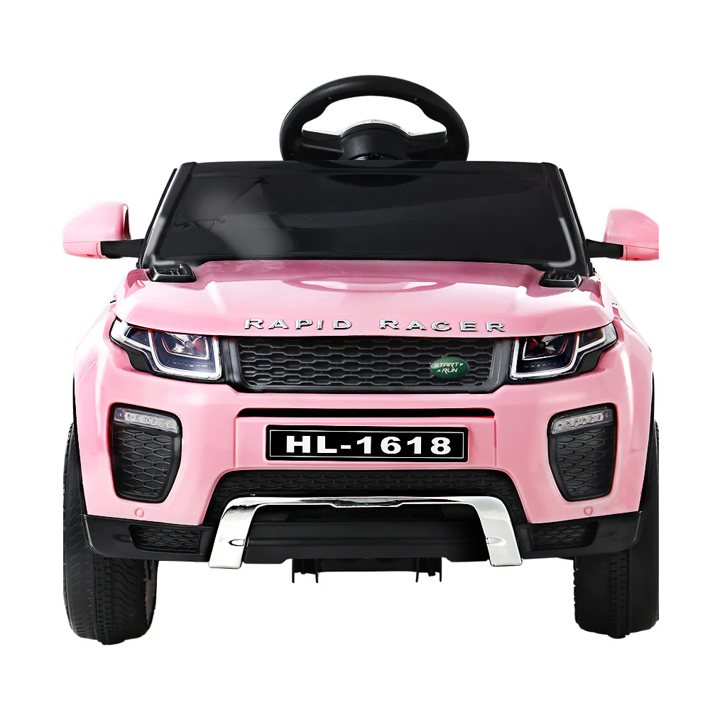 Kids Ride on Car Electric 12V Remote Toy Cars Battery SUV Toys - Pink - Nurns