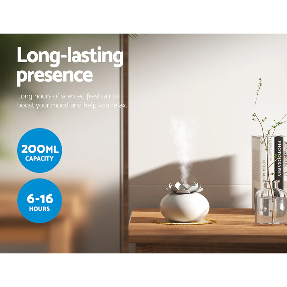Aroma Diffuser Aromatherapy Lotus 200ml - Nurns