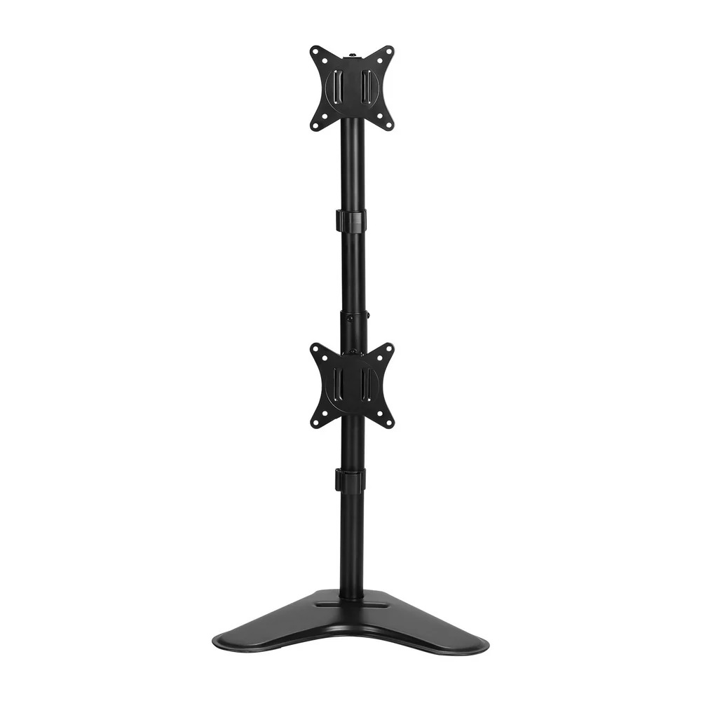 Artiss Monitor Arm Stand Dual Mount HD LED Tv Bracket Holder Freestanding - Nurns