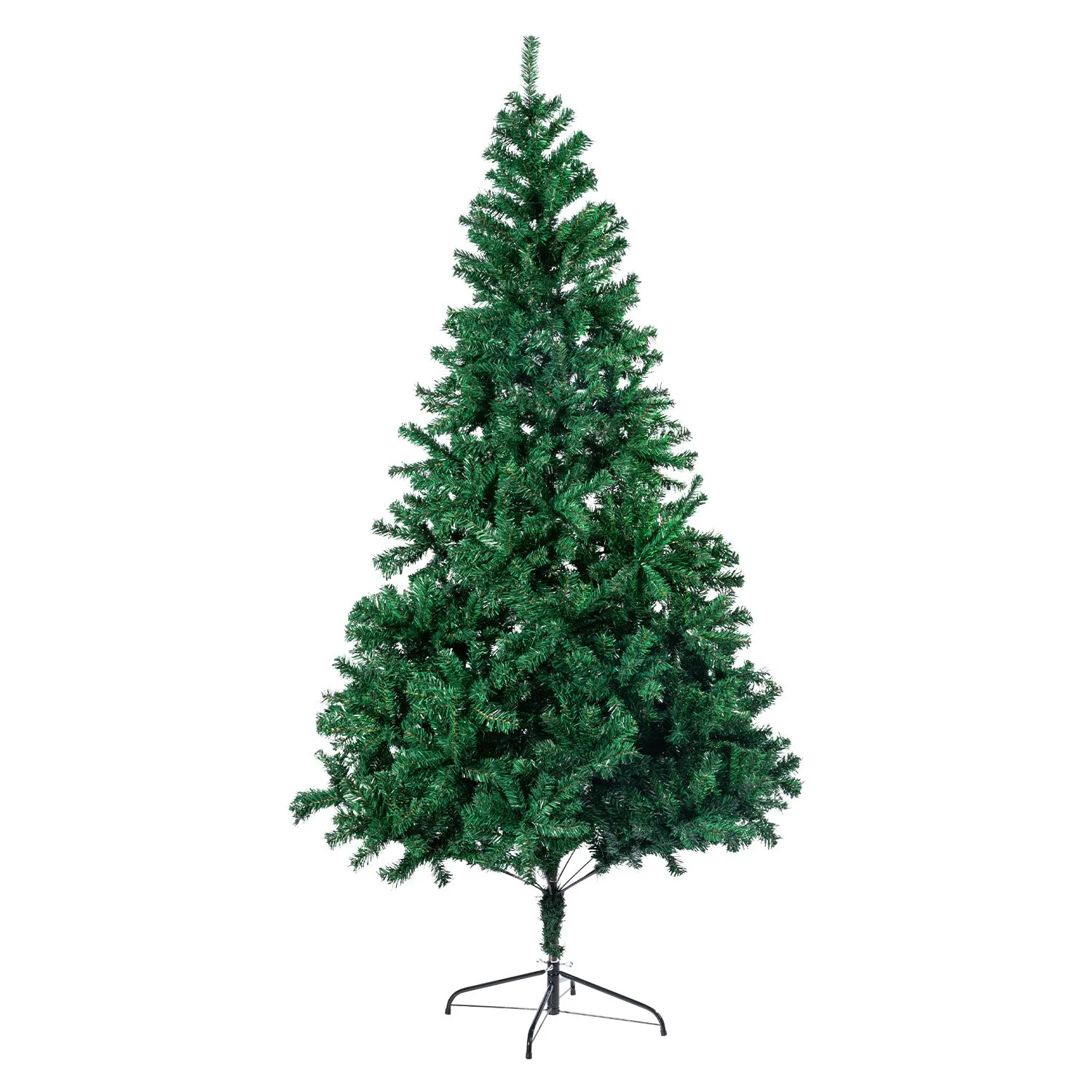 8ft 2.4m 1500 Tips Christmas Tree Xmas Decor Decorations Green - Nurns