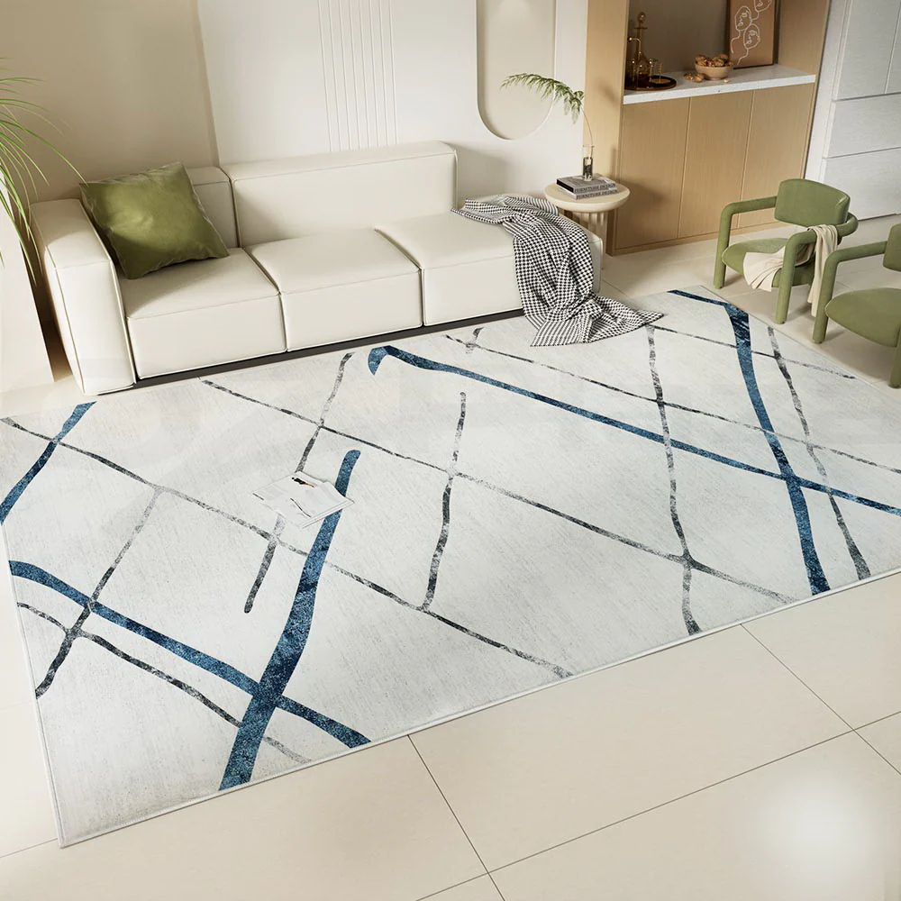 Azura 200x290 Floor Rug Area cm Mordern Short Pile Washable - Nurns