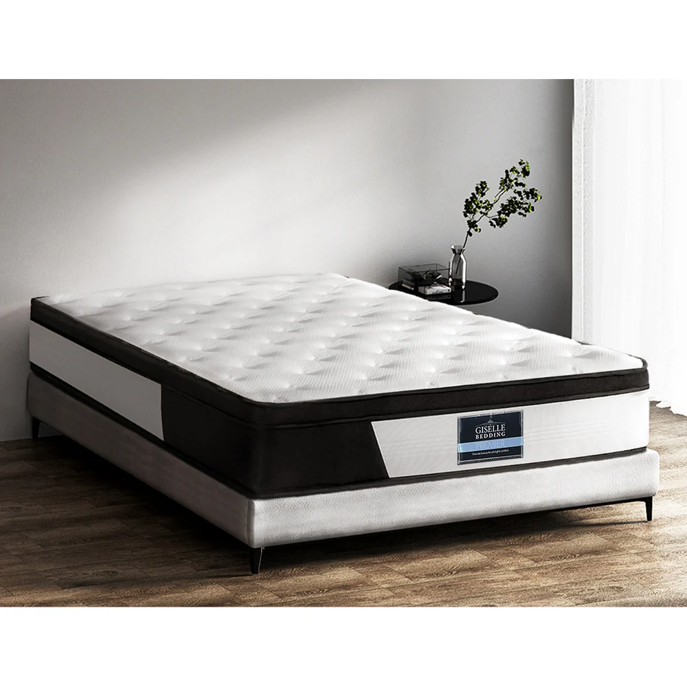 Nyla 30cm Euro Top Mattress Pocket Spring Medium Firm - King - Nurns
