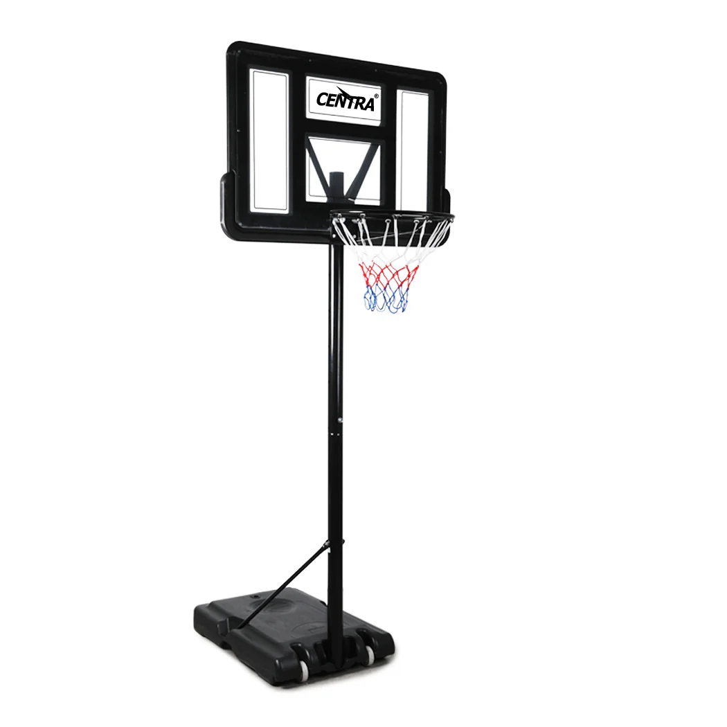Basketball Hoop Stand System Portable 3.05M Height Adjustable Net Ring In Ground - Nurns