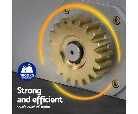 Electric Sliding Gate Opener 1800KG With Keypad Remote 4M Rail - Nurns