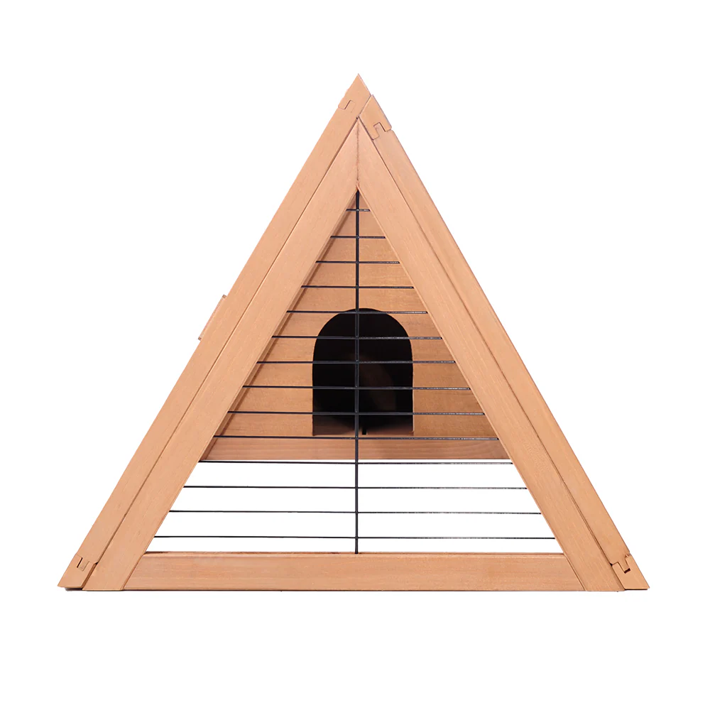 Rabbit Hutch Wooden Chicken Coop Pet Hutch 119cm x 51cm x 44cm - Nurns