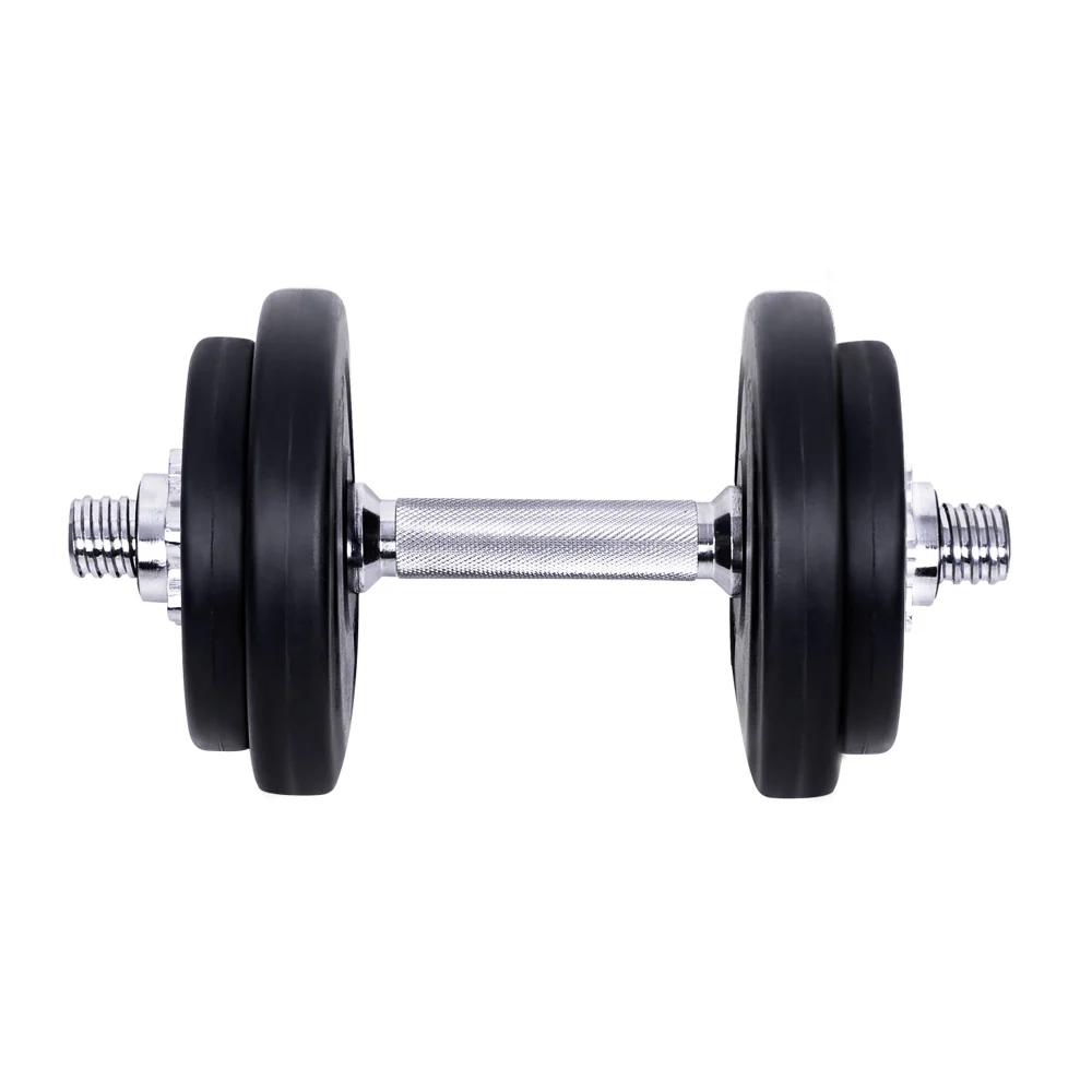 Everfit 20kg Dumbbell Set Weight Plates Dumbbells Lifting Bench - Nurns