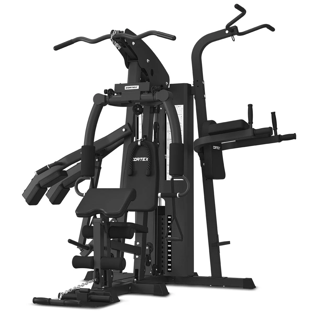Cortex GS7 Multi Station Multi-Function Home Gym with 73kg Stack - Nurns