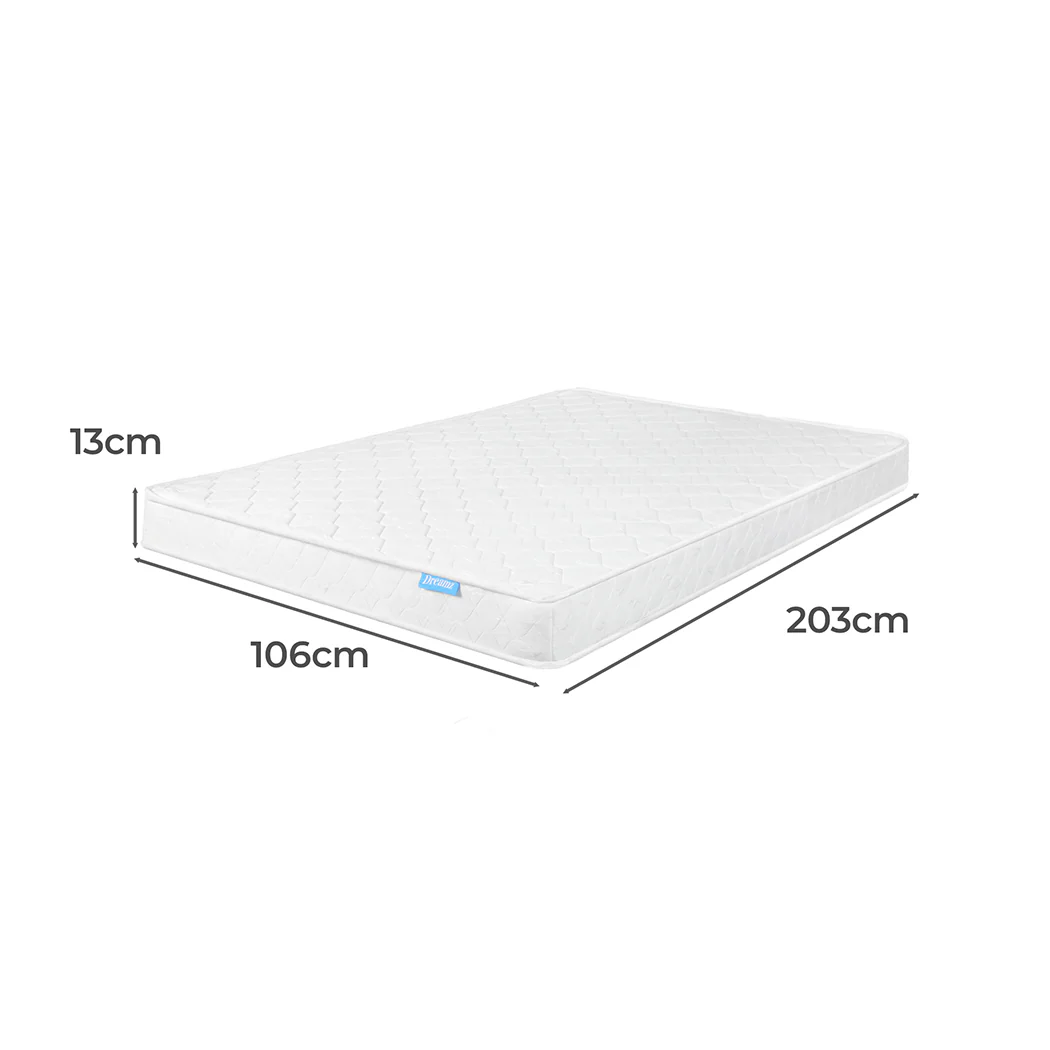 Zera 13cm Mattress Spring Coil Bonnell Sleep Foam Medium Firm - King Single - Nurns