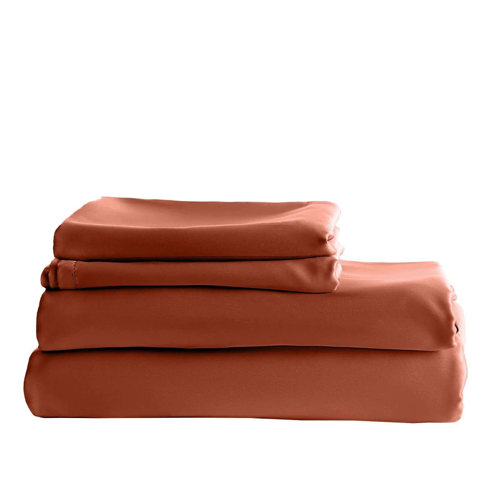 KING 1000TC Bamboo Cotton Quilt Cover Sets - Brown - Nurns