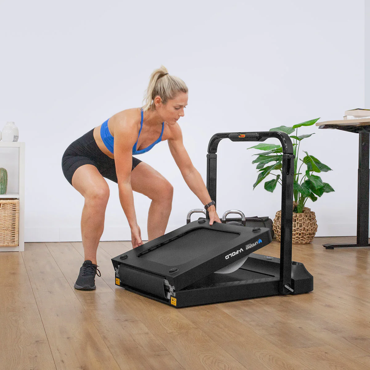 Lifespan Fitness V-FOLD Treadmill with SmartStride - Nurns