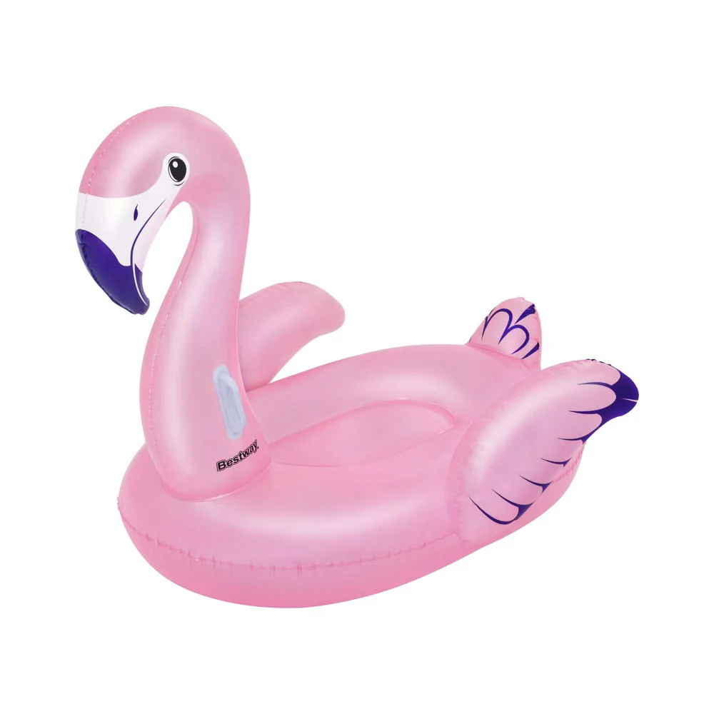 Flamingo Rider Ride On Float Floating Seat Pool Lounger 1.43Mx1.53M - Nurns