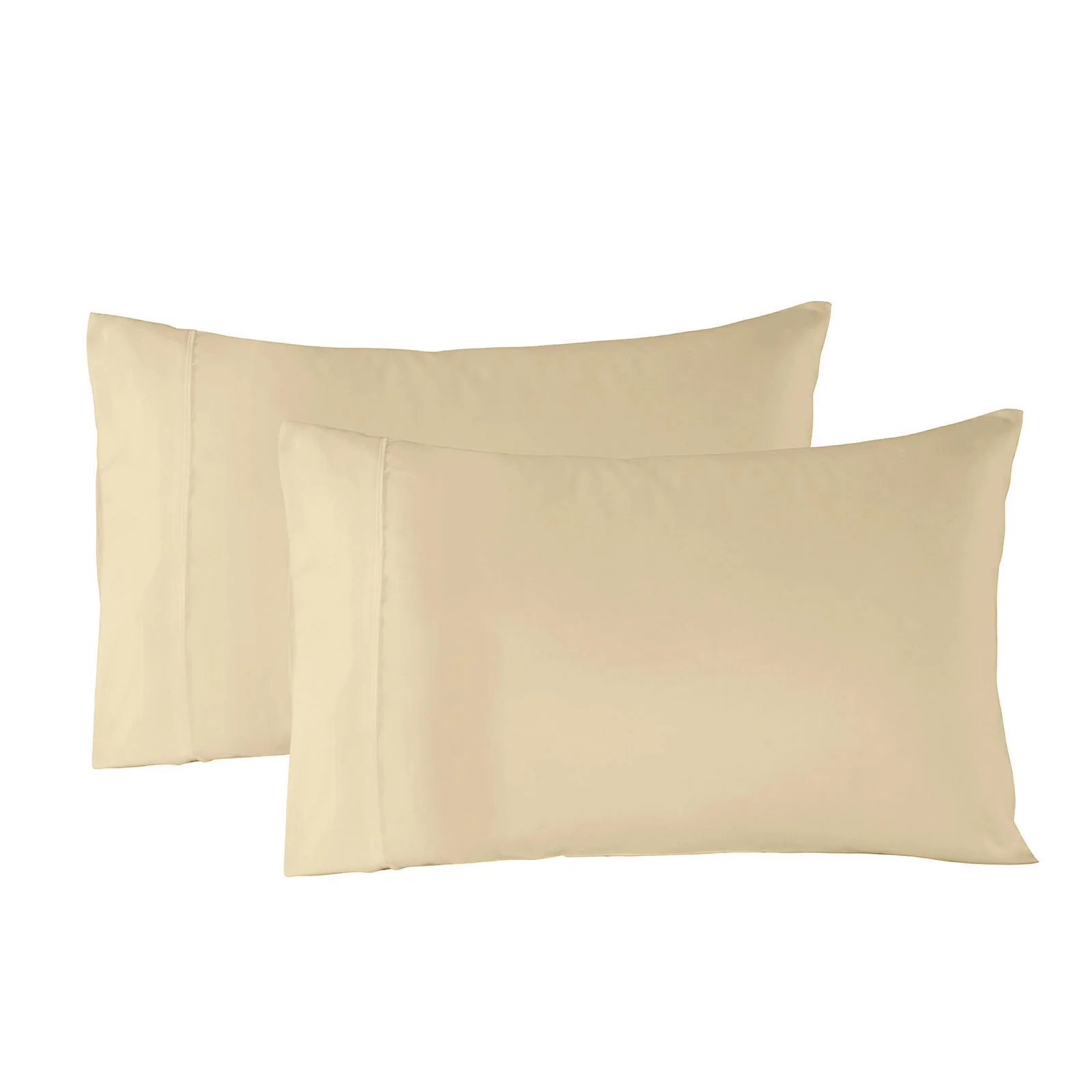 QUEEN 1000TC 3-Piece Blended Bamboo Quilt Cover Sets - Beige - Nurns
