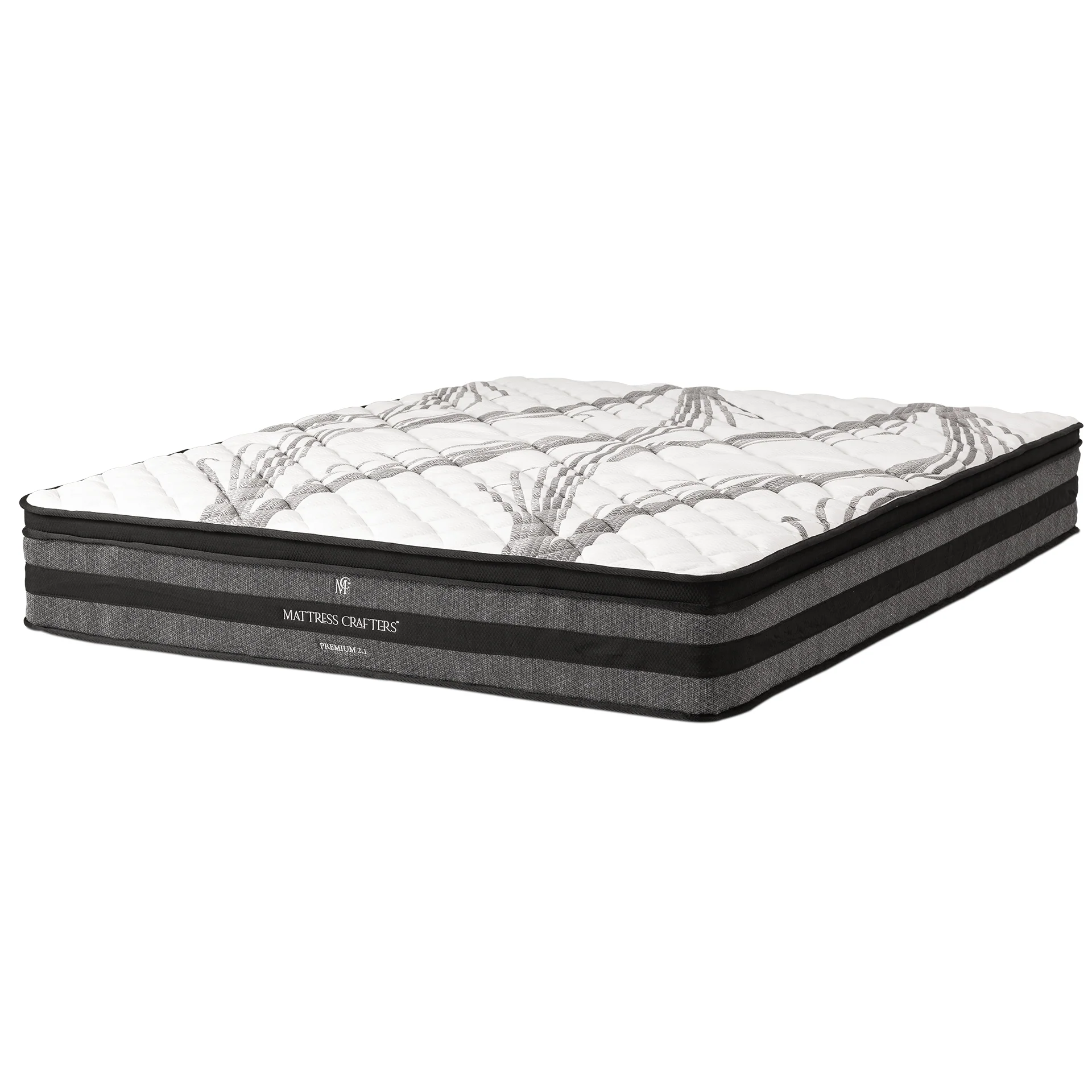 Caius 30cm Premium Mattress 7 Zone Pocket Spring Memory Foam - King Single - Nurns