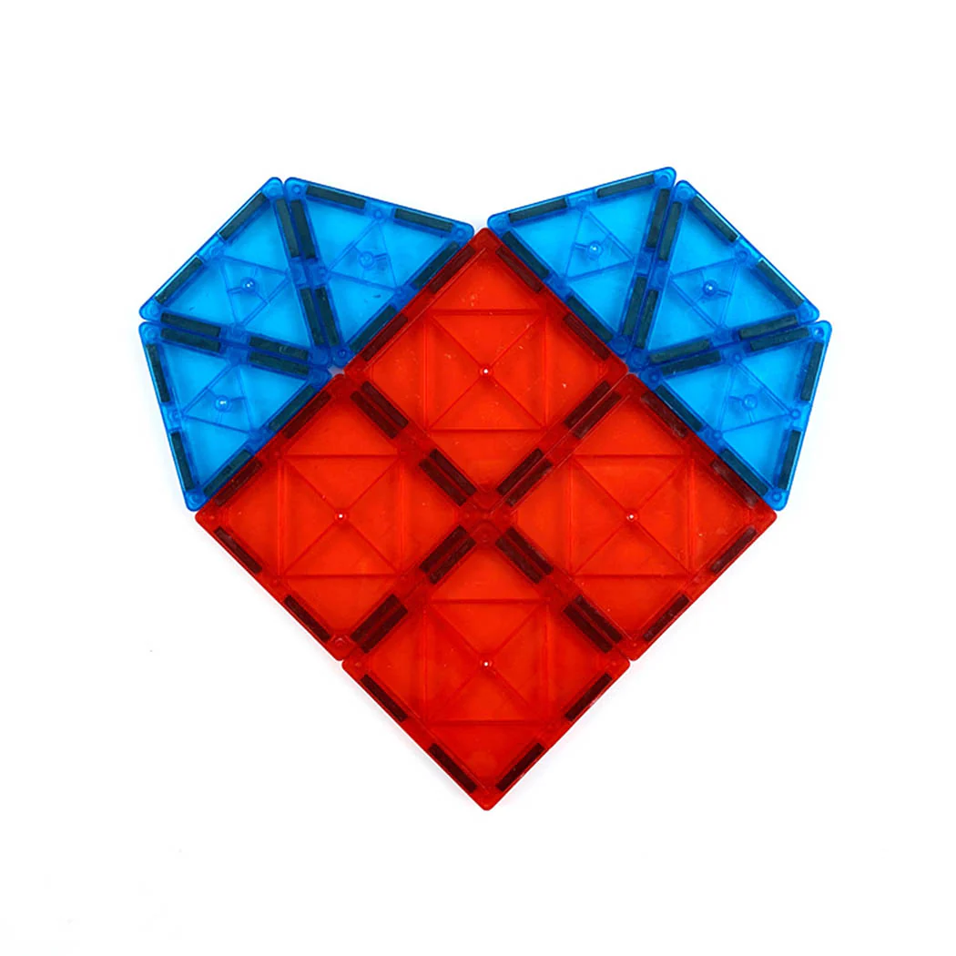 Kids Magnetic Tiles Blocks Building Educational Toys Children Gift Play - Nurns