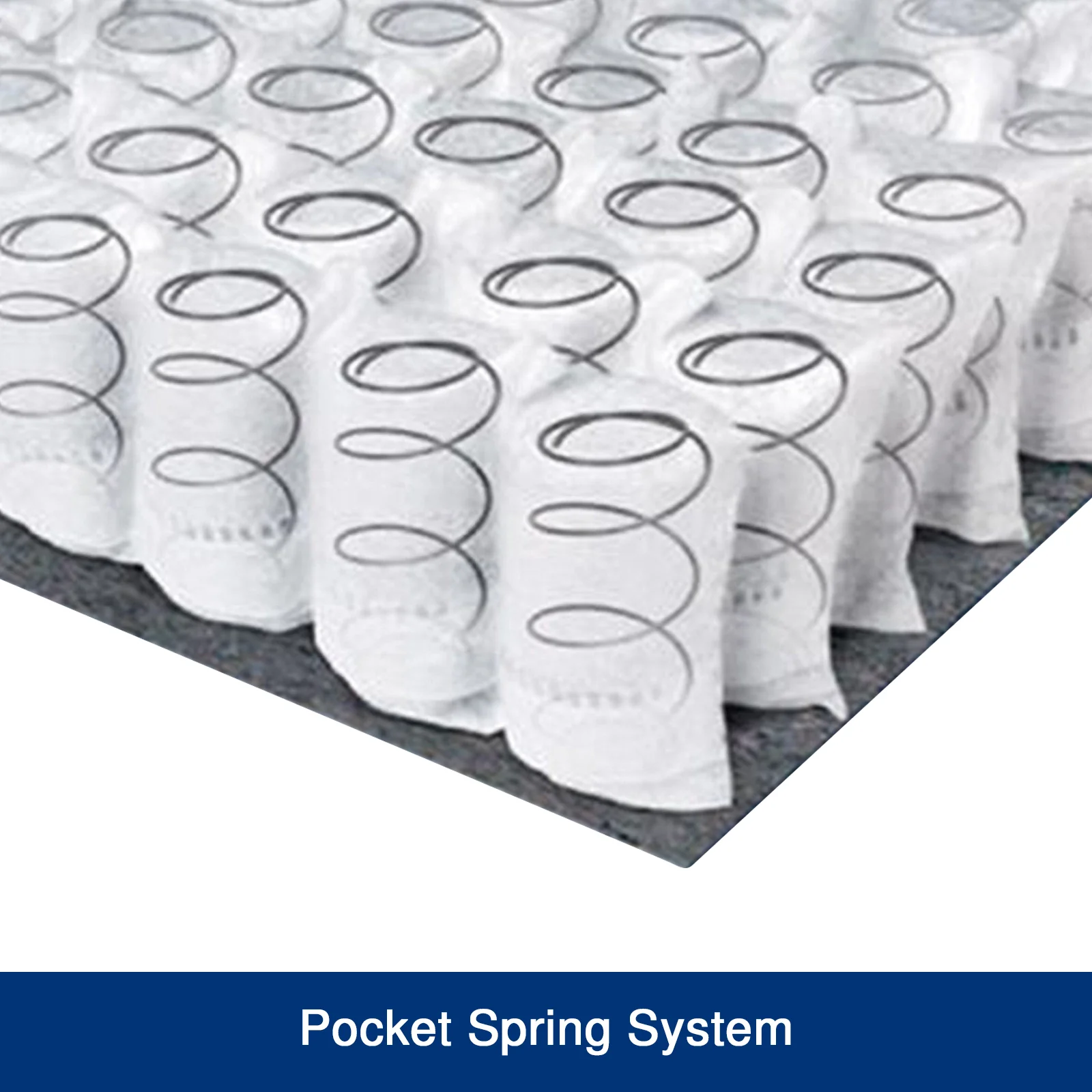 Dashiell 30cm Mattress In Gel Memory Foam 6 Zone Pocket Coil Soft Firm - Queen - Nurns