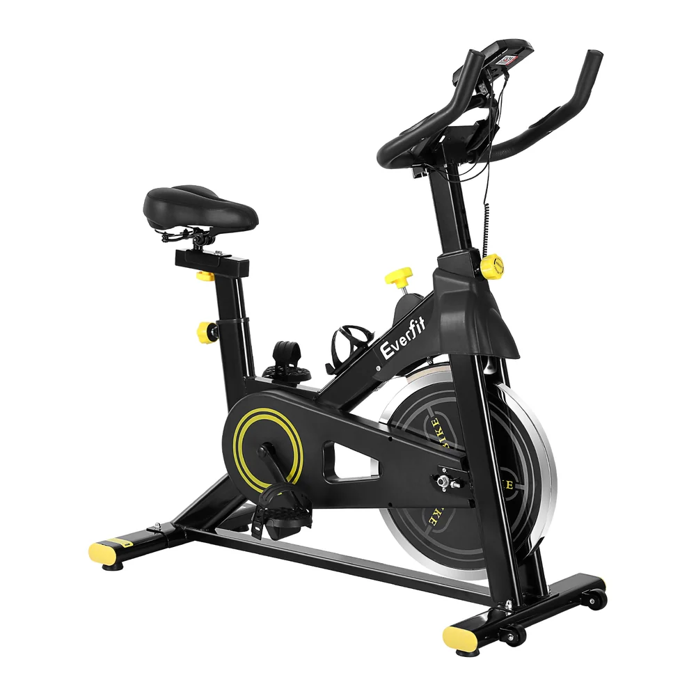 Everfit Spin Bike Exercise Bike Cardio Gym Bluetooth APP Connectable - Nurns