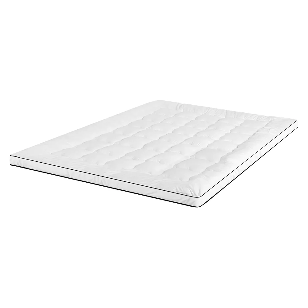King Single Giselle Bedding Mattress Topper Pillowtop - Nurns