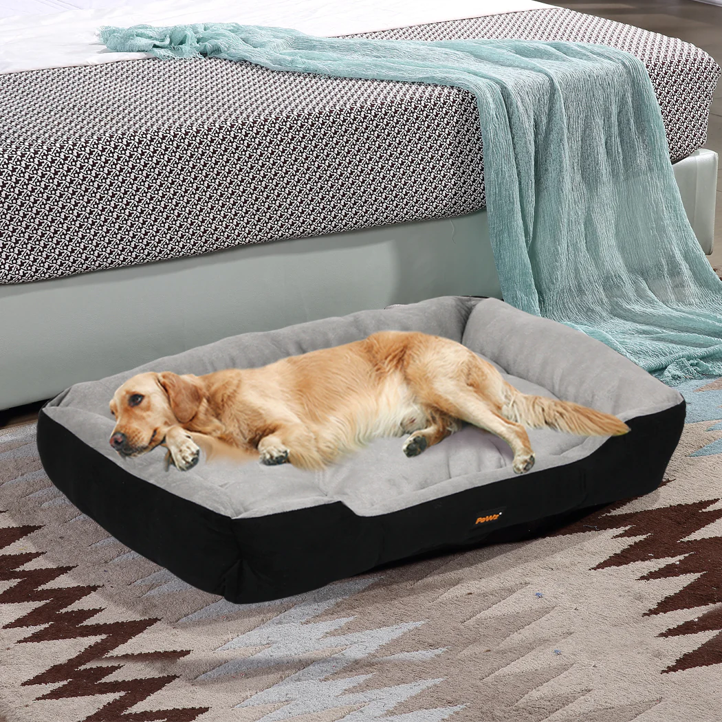 XXLarge Dog Beds Pet Mattress Bedding - Black - Nurns