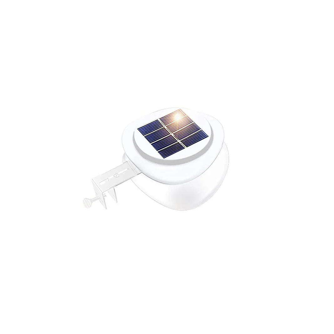 Solar Multipurpose Light with Screw & Mount Energy-Saving - White - Nurns