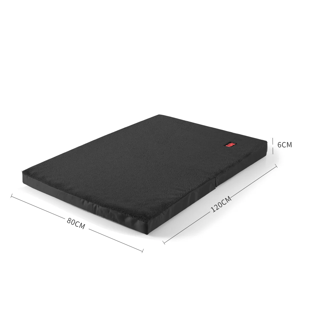 XXLarge Dog Beds Pet Foldable - Black - Nurns