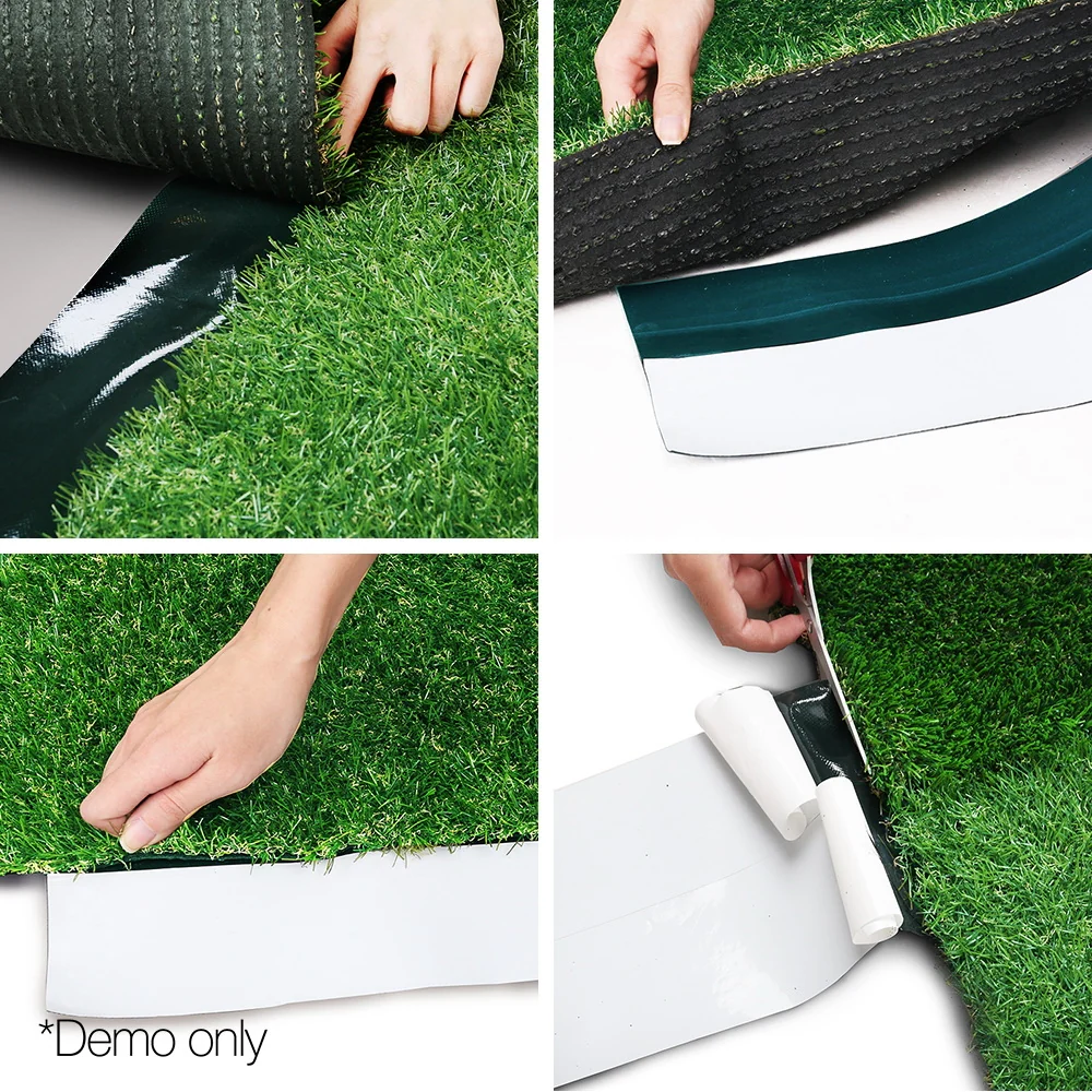 Primeturf Artificial Grass 15cmx10m Synthetic Self Adhesive Turf Joining Tape Weed Mat - Nurns