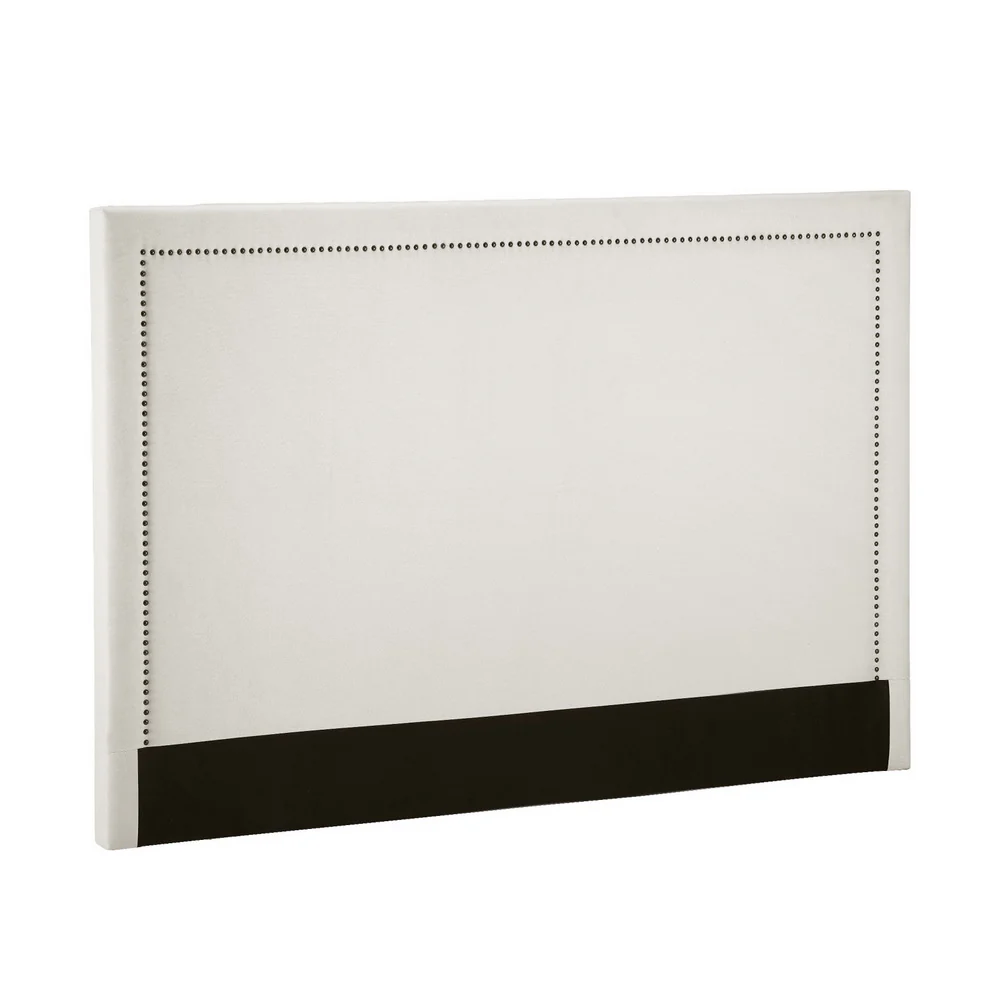 Bed Head Headboard Fabric - Beige King - Nurns