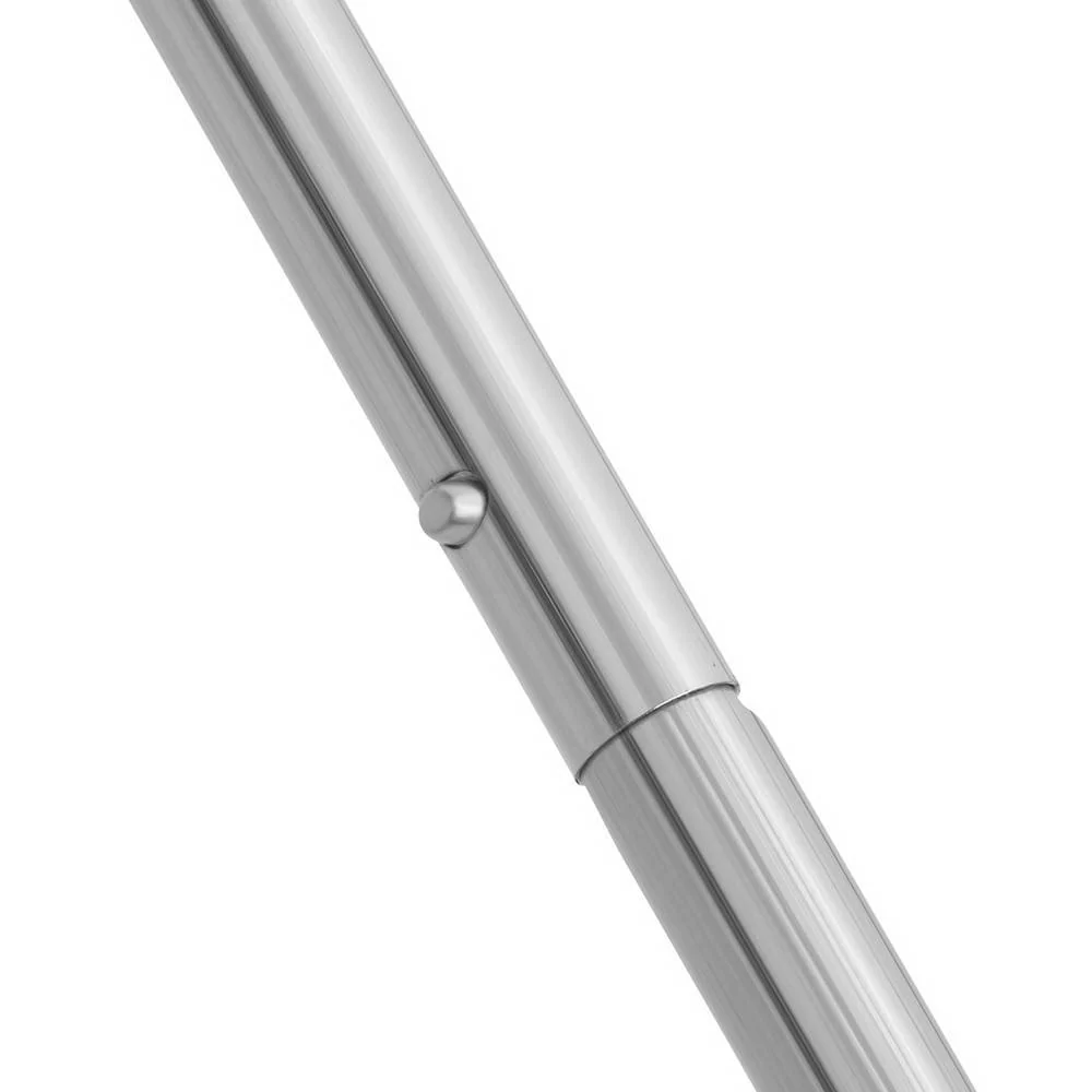 Clothes Rack Airer Double Rail Coat Stand Adjustable Hanger - Nurns