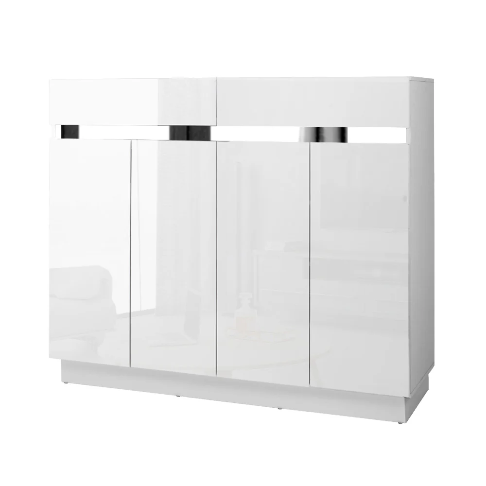 Artiss Shoe Rack Cabinet Storage Cupboard 24 Pairs - Lydia - Nurns