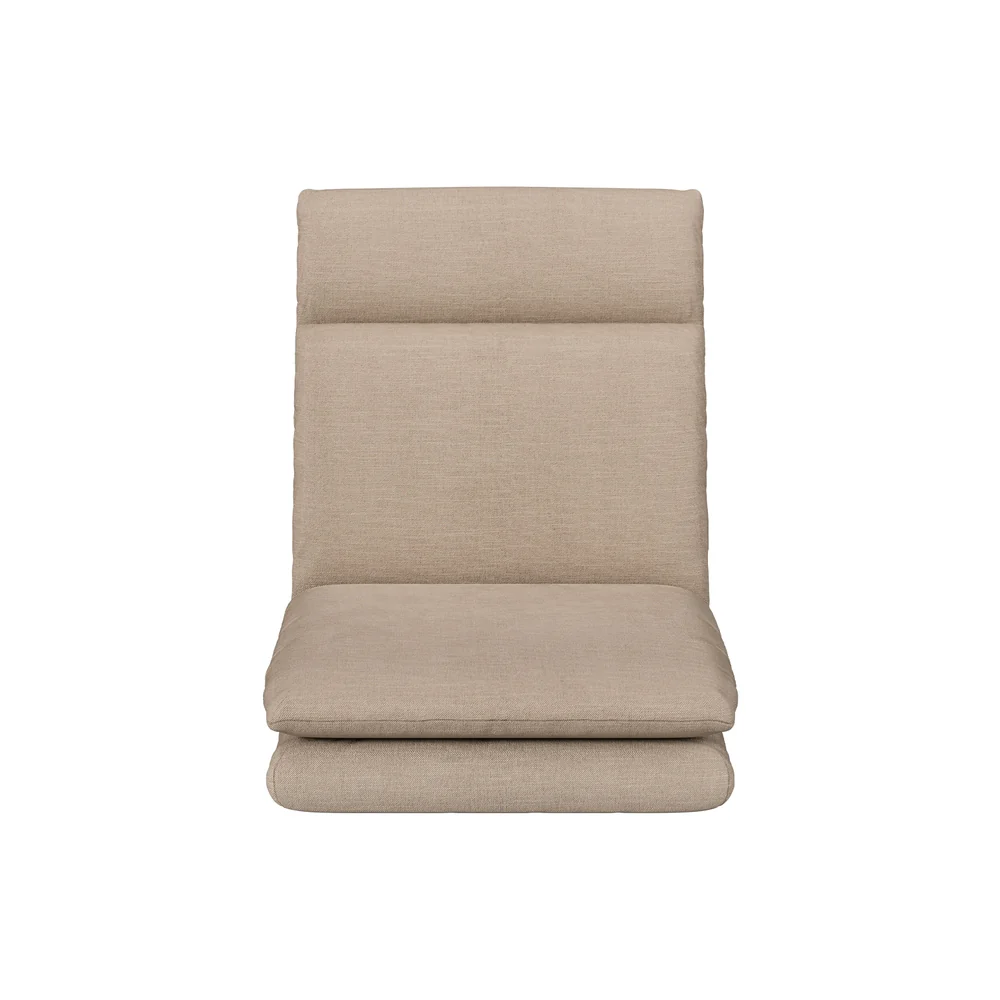 Mylene Floor Chair Sofa Linen  - Beige - Nurns