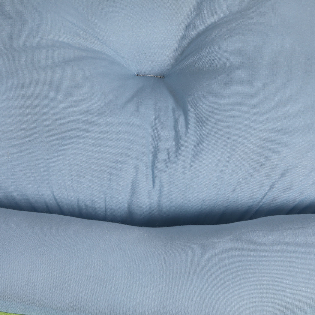 XLarge Dog Beds Pet Cooling Sofa Mat Bolster - Grey - Nurns