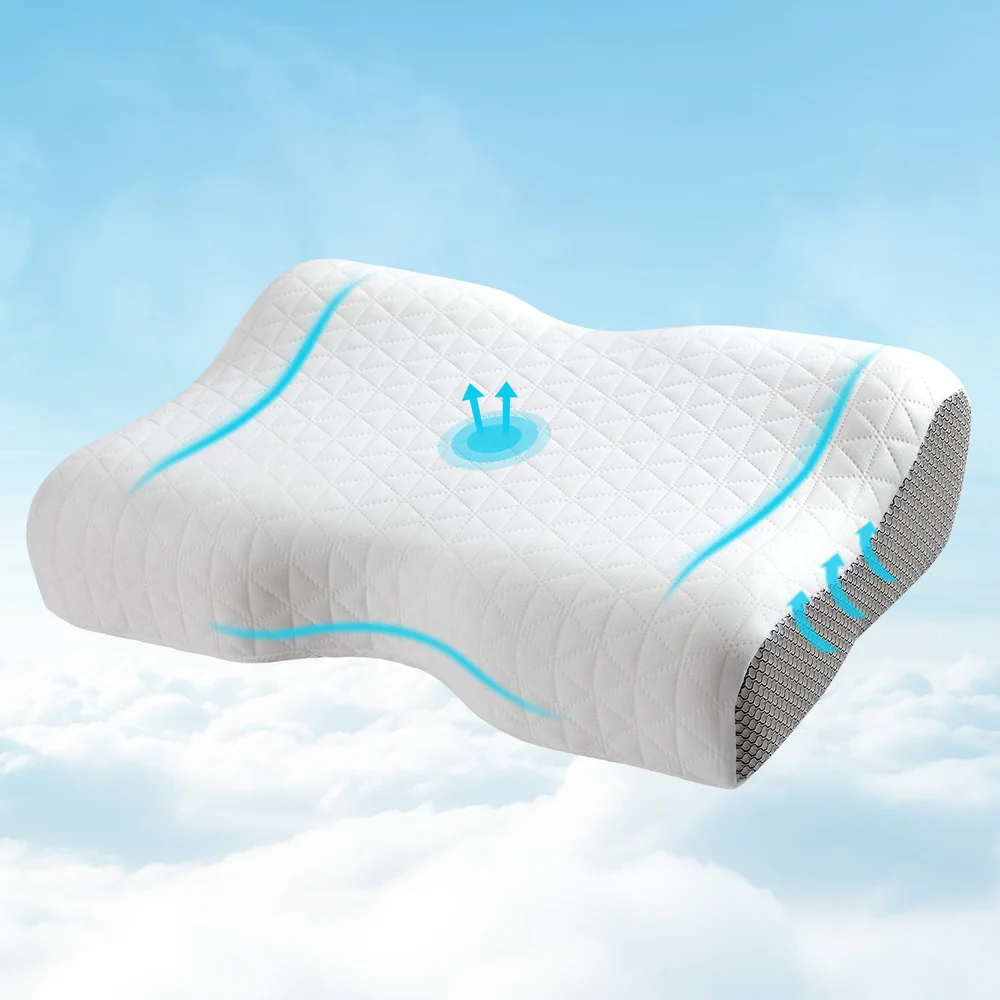 Premium Memory Foam Pillow Contour Neck - Nurns