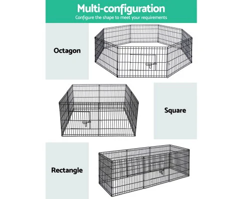 Pet Dog Playpen 24