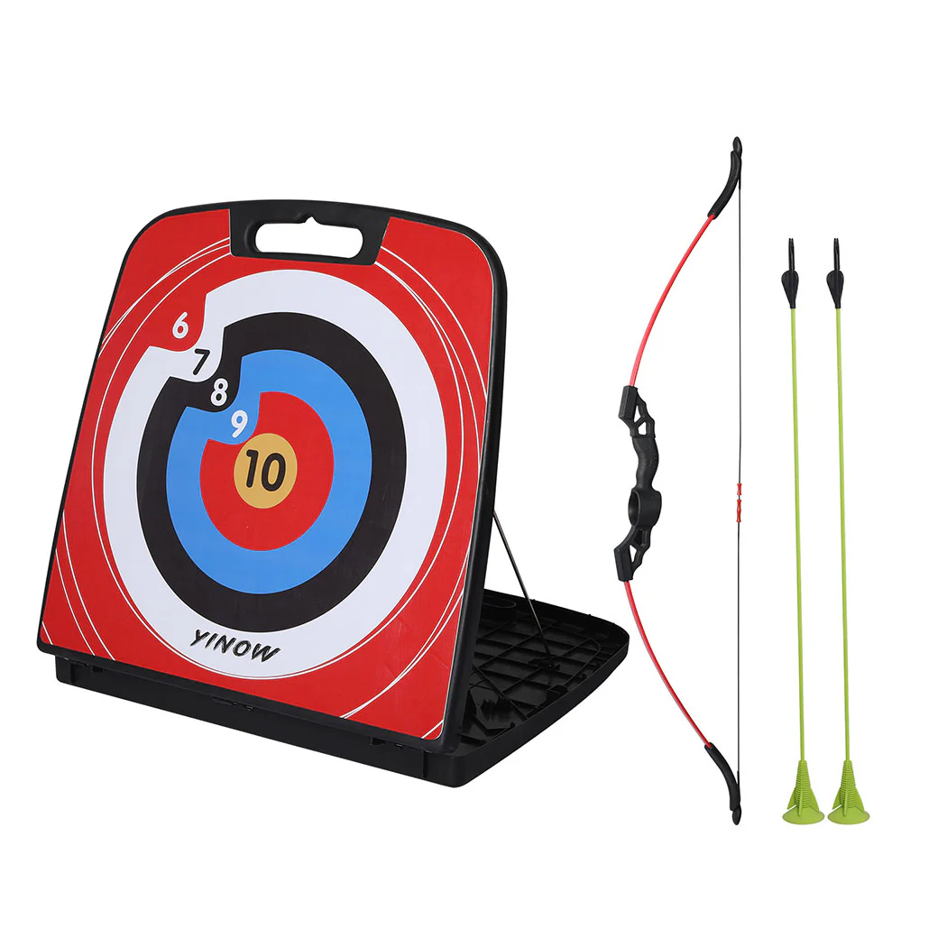 Soft Archery Set Kids Adult Bow and Arrow Shooting Target Arrows Outdoor Game - Nurns