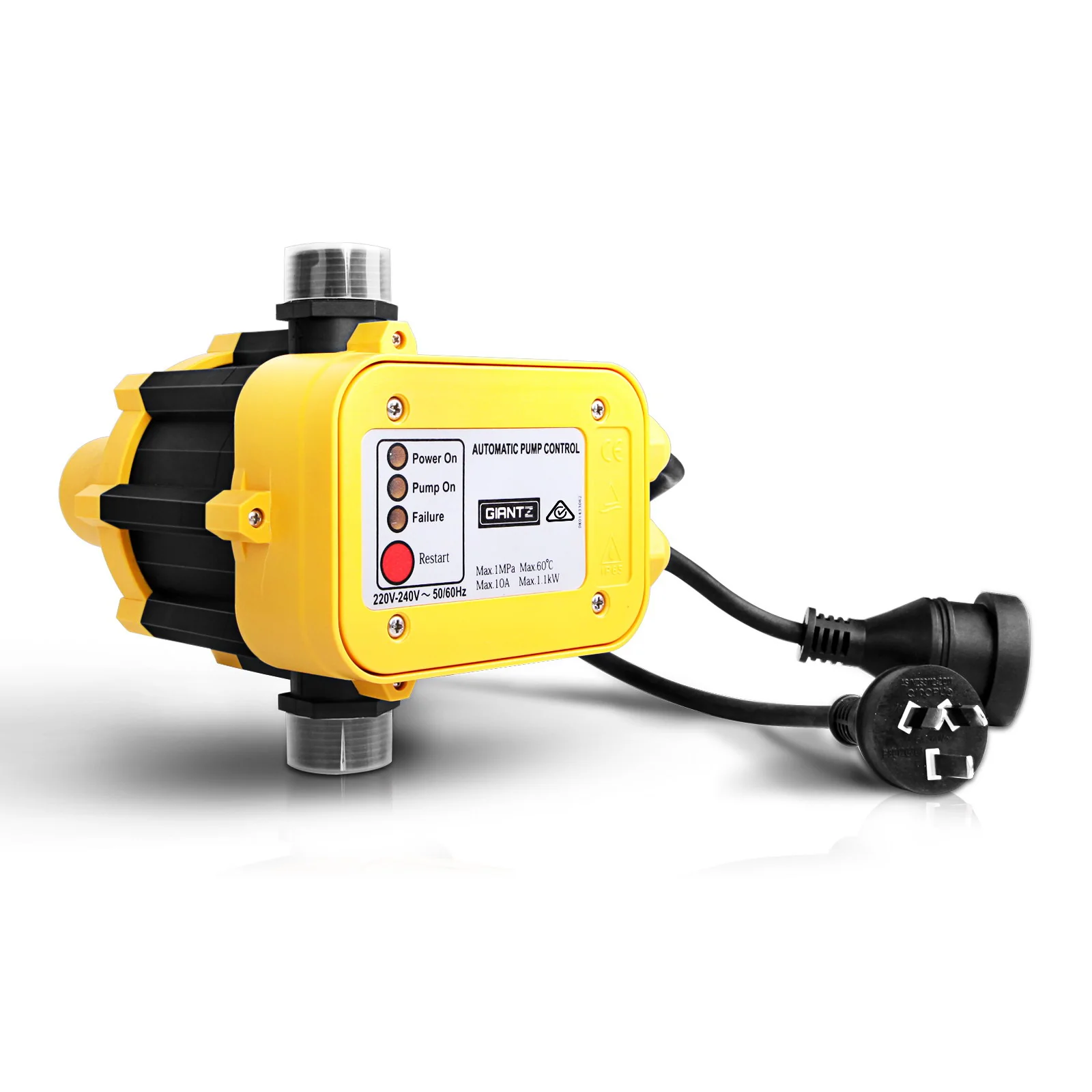 Automatic Electronic Water Pump Controller - Yellow - Nurns