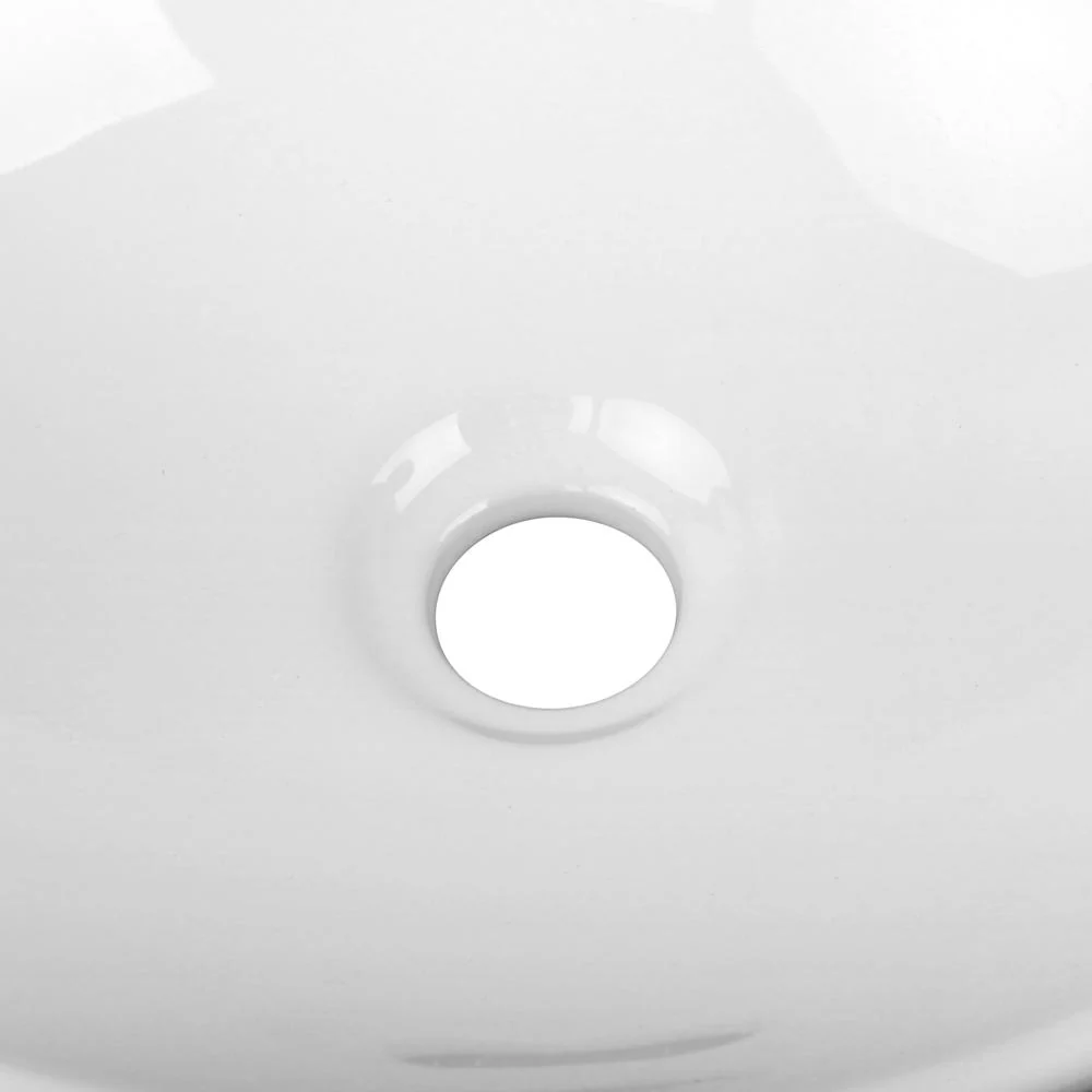 Ceramic Oval Sink Bowl - White - Nurns