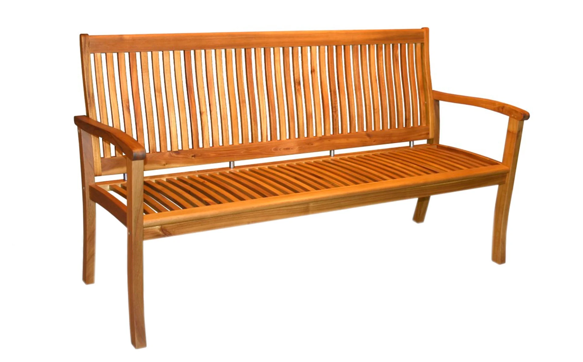 Harper 3 Seater Bench - Natural - Nurns