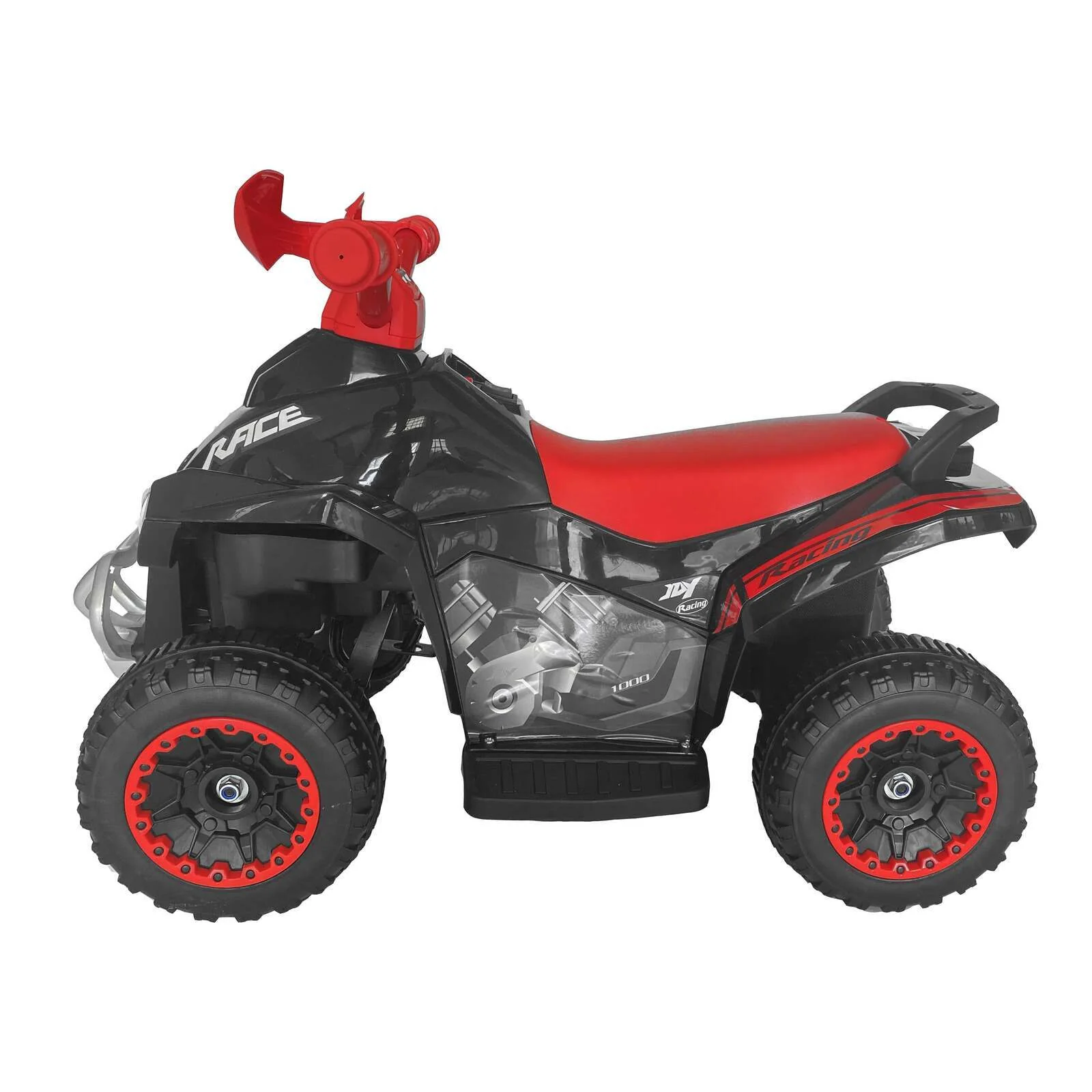 Quad Ride-on Electronic 4 Wheel ATV - Black - Nurns